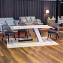 ชุดโต๊ะอาหารหินอ่อน เเซคคารี I / Zacharie Dining Set I HS Furniture Mall