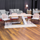 ชุดโต๊ะอาหารหินอ่อน เเซคคารี III / Zacharie Dining Set III HS Furniture Mall