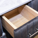 โต๊ะเครื่องเเป้ง เเอดดิสัน (สีเทา) / Addison Dressing Table (Gray) HS Furniture Mall