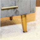 โต๊ะเครื่องเเป้ง เเอดดิสัน (สีเทา) / Addison Dressing Table (Gray) HS Furniture Mall