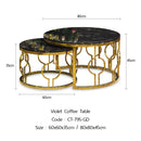โต๊ะกลาง ไวโอเล็ท / Violet Coffee Table HS Furniture Mall