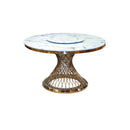 โต๊ะอาหารหินอ่อนวงกลม ออริน่า