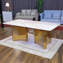 โต๊ะอาหารหินอ่อน ยูนิเวิร์ส / Universe Dining Table HS Furniture Mall