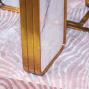 โต๊ะอาหารหินอ่อนวงกลม ไรอัน