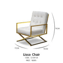 เก้าอี้ อาร์มเเชร์ ลิสซา | Lissa Armchair HS Furniture Mall